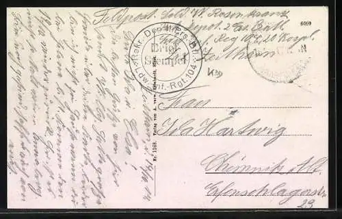 AK Zeithain, Truppenübungsplatz, an der Garnisonsverwaltung