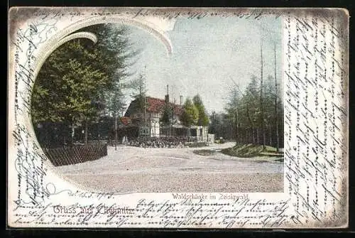 AK Chemnitz, Gasthaus Waldschänke im Zeisigwald