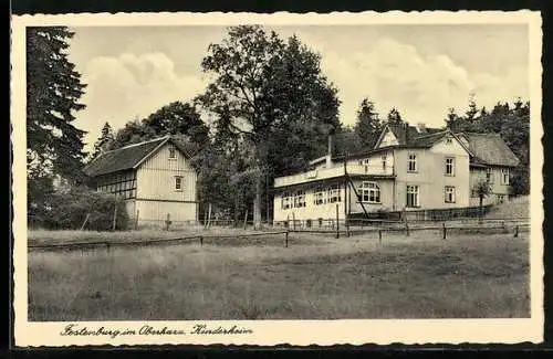 AK Festenburg / Oberharz, Blick auf das Kinderheim