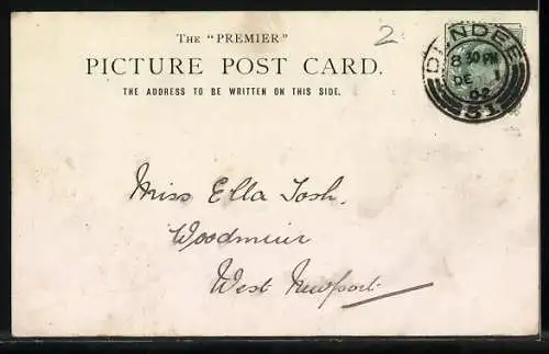 AK Eleganter Herr und Mann mit Mehlsack, Scherz