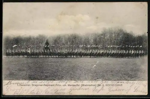 AK Hofgeismar, 1. Escadron Dragoner-Regiment Frhr. von Manteuffel No. 5