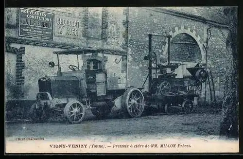 AK Vigny-Venizy, Pressoir á cidre de MM. Millon Fréres
