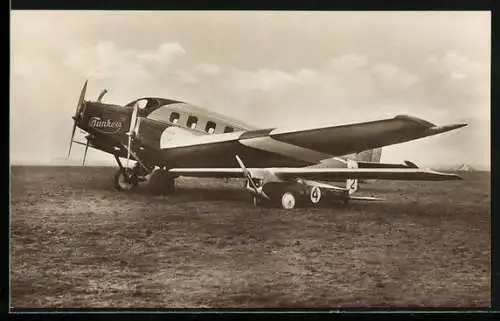 AK Verkehrsgrossflugzeug Junkers G 23 vor dem Start