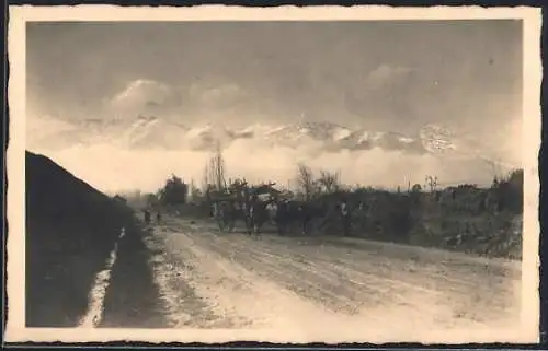 AK Santiago de Chile, Calle en el Campo