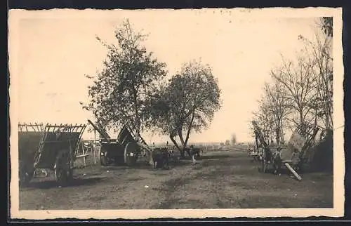 AK Santiago de Chile, Carretas en Descanso