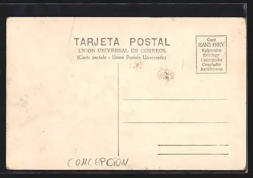 AK Concepcion, Blick auf die Ortschaft