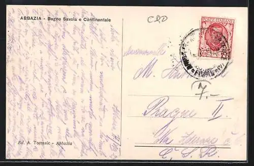 AK Abbazia, Bagno Savola e Continentale