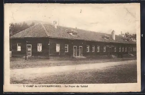 AK Ludwigswinkel, Camp de Ludwigswinkel, Le Foyer du Soldat