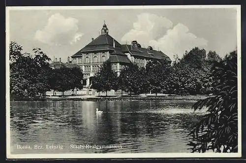 AK Borna /Bez. Leipzig, Staats-Realgymnasium