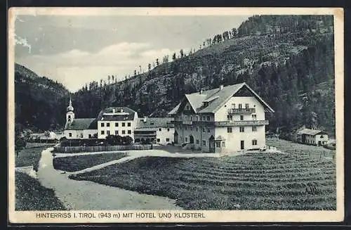 AK Hinterriss, Hotel und Klösterl