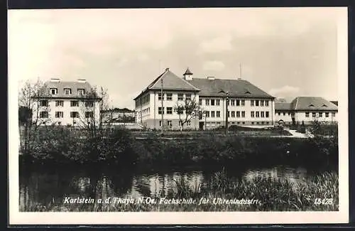 AK Karlstein a.d. Thaya, Fachschule für Uhrenindustrie