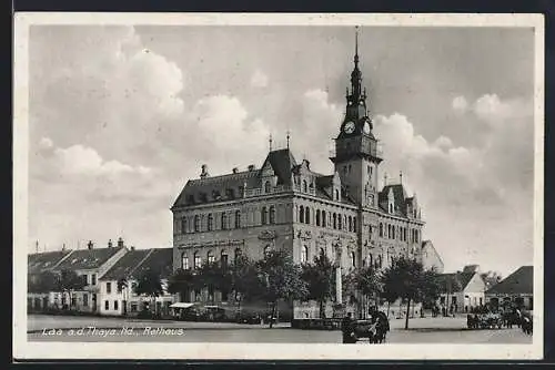 AK Laa a. d. Thaya, Partie am Rathaus