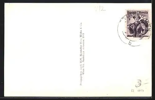 AK Drasenhofen /N.-Ö., Ortsansicht vom Flugzeug aus