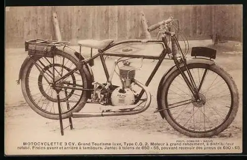 AK Motocyclette 3 CV, Motorrad