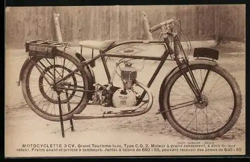 AK Motocyclette 3 CV, Motorrad