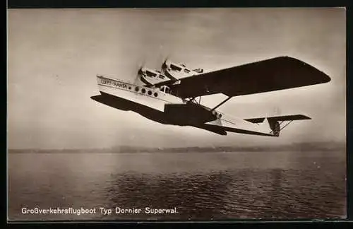 AK Grossverkehrsflugboot Typ Dornier Superwal