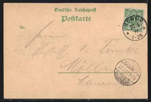 AK Sörup, Gasthof Sörupmühle, Dorfstrasse
