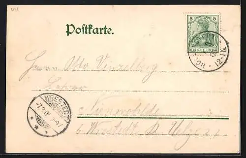 AK Emmen / Hollenstedt, Gasthof von Friedrich Oelckers