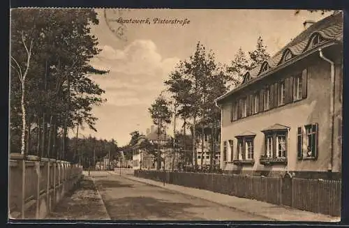 AK Lautawerk, Partie in der Pistorstrasse
