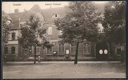 AK Zossen, Kaiserliches Postamt