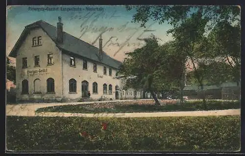 AK Langenleuba-Niederhain, Ritterguts-Gasthof