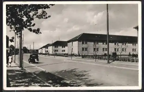 AK Wilhelmshaven, Partie in der Sudetenstrasse