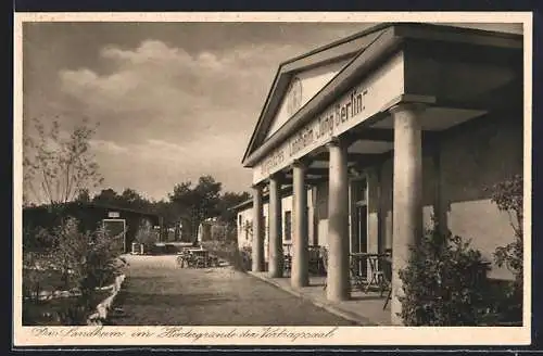 AK Wünsdorf /Kr. Teltow, Evang. Landheim jung Berlin