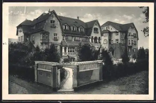 AK Neuruppin, Erholungsheim der Missionsgesellschaft der deutschen Baptisten