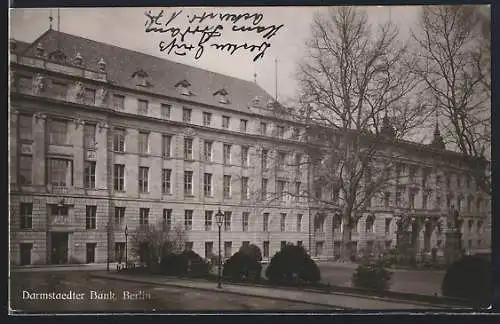 AK Berlin, Schinkelplatz 1-4, Geschäftsgebäude der Bank für Handel und Industrie