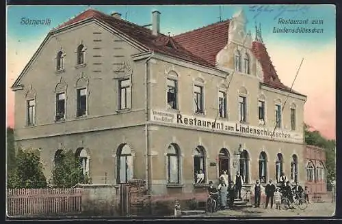 AK Sörnewitz / Meissen, Restaurant zum Lindenschlösschen