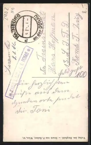 AK Maria-Ellend a. d. Donau, Kirchenpartie, Gnadenbild