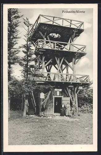 AK Weissenbach an der Triesting, Besucher an der Pleistein-Warte
