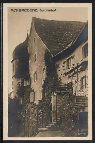 AK Alt-Bregenz, Carolenhof, Teilansicht