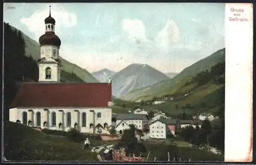 AK Sellrain, an der Kirche