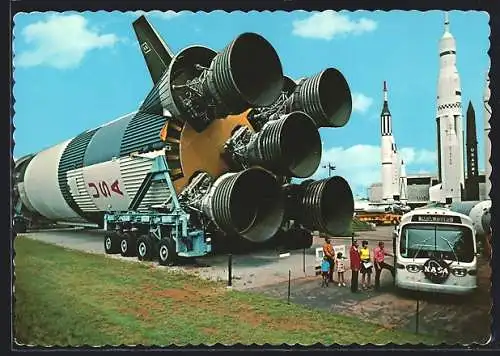 AK Apollo-Saturn V Mondrakete, Raumfahrt