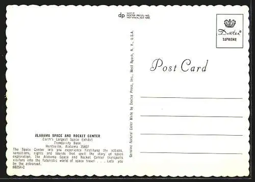 AK Alabama Space and Rocket Center, Raumfahrt