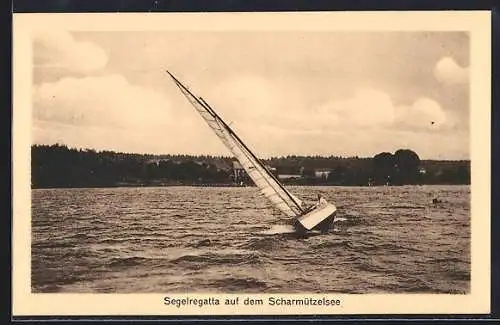 AK Segelregatta auf dem Scharmützelsee, Segelsport
