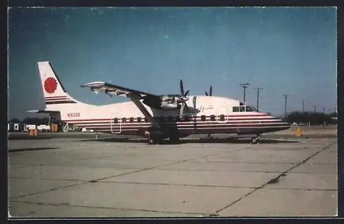 AK Flugzeug Sunbelt SD3-60 am Boden