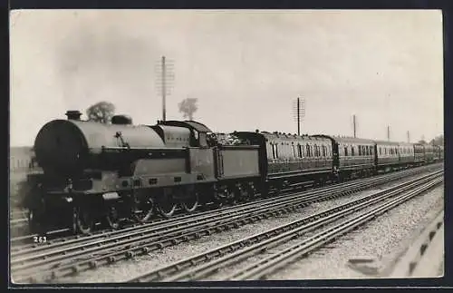 Foto-AK Dampflokomotive No. 6029, englische Eisenbahn