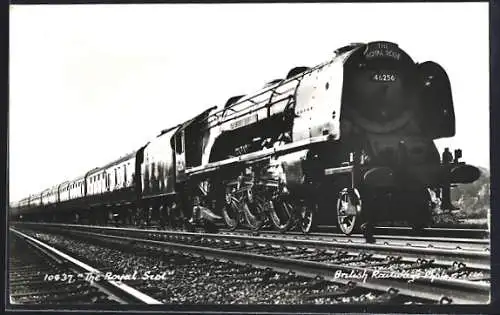 AK The Royal Scot, englische Eisenbahn