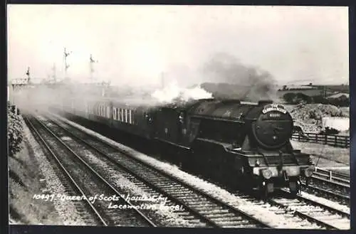 AK englische Eisenbahn the Queen of Scots mit Kennung 60081
