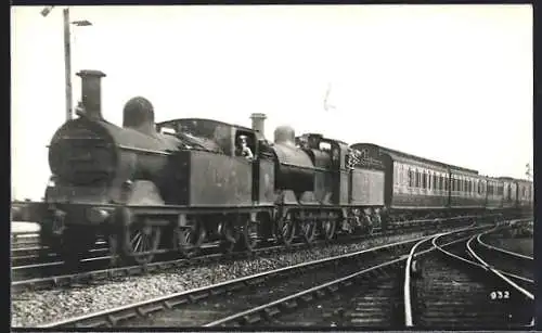 Foto-AK Dampflokomotiven No. 1297 & 3778, englische Eisenbahn