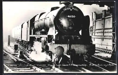 AK The Irish Mail Express, englische Eisenbahn