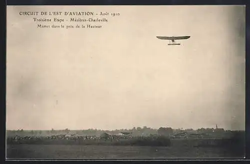 AK Flugzeug, Mamet dans le prix de la Hauteur