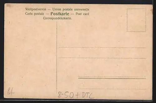 AK Leipzig, Maschinen-Fabrik Karl Krause, Teil des Kaufmännischen Contors mit Fabrikarbeitern