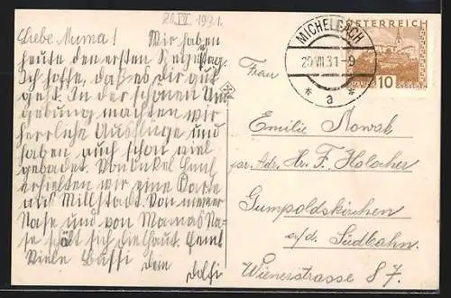 AK Stössing, Blick auf das Kloster Hochstrass