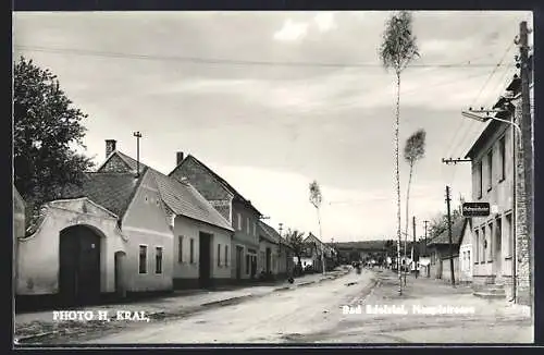 AK Bad Edelstal, Gasthof Schwechater in der Haupstrasse, Inh. Hetzker