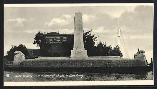 Mini-AK Suez, Port Tewfik, War Memorial of the Indian Army