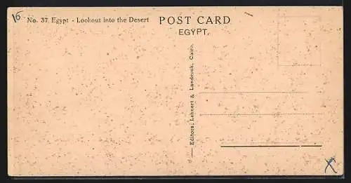 Mini-AK Egypt, Lookout into the Desert