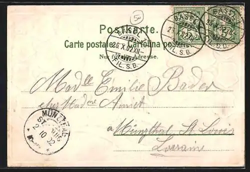 Lithographie Schweiz, Helvetia und Wappen aller Schweizer Kantone